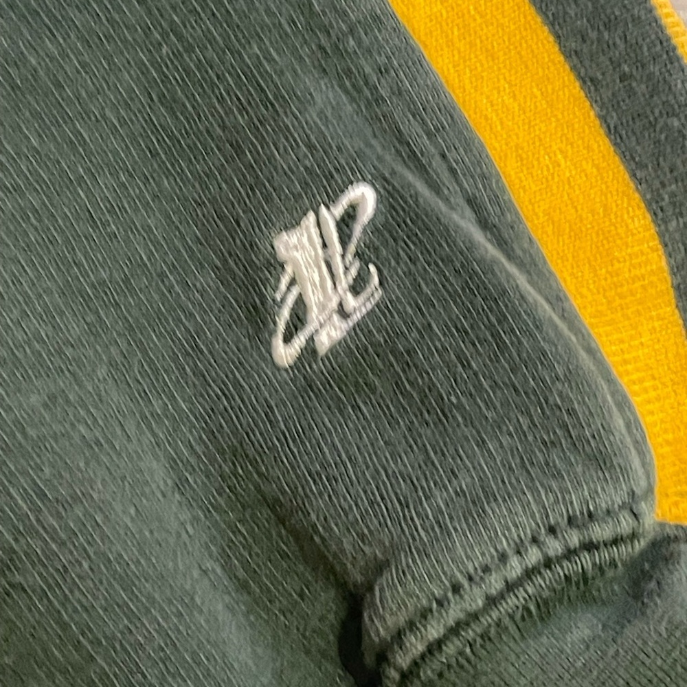 Logo Athletic Green Bay Packers Hoodie Mens Medium Embroidered Vintage 1990s - Picture 3 of 4